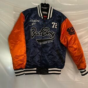 Headgear Classics Biggie Smalls Bad Boy 72 Records  Mens Satin Jacket